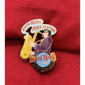 Hard Rock Cafe Pin: San Francisco North Beach Jazz Festival